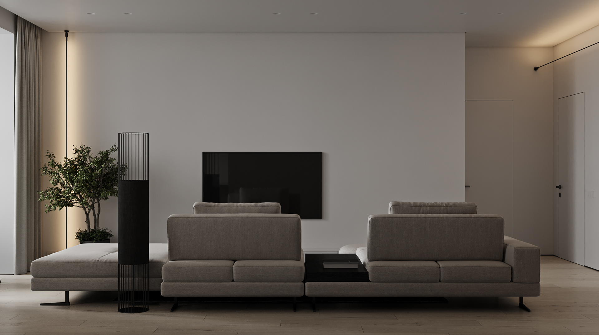 浅色系住宅设计-2