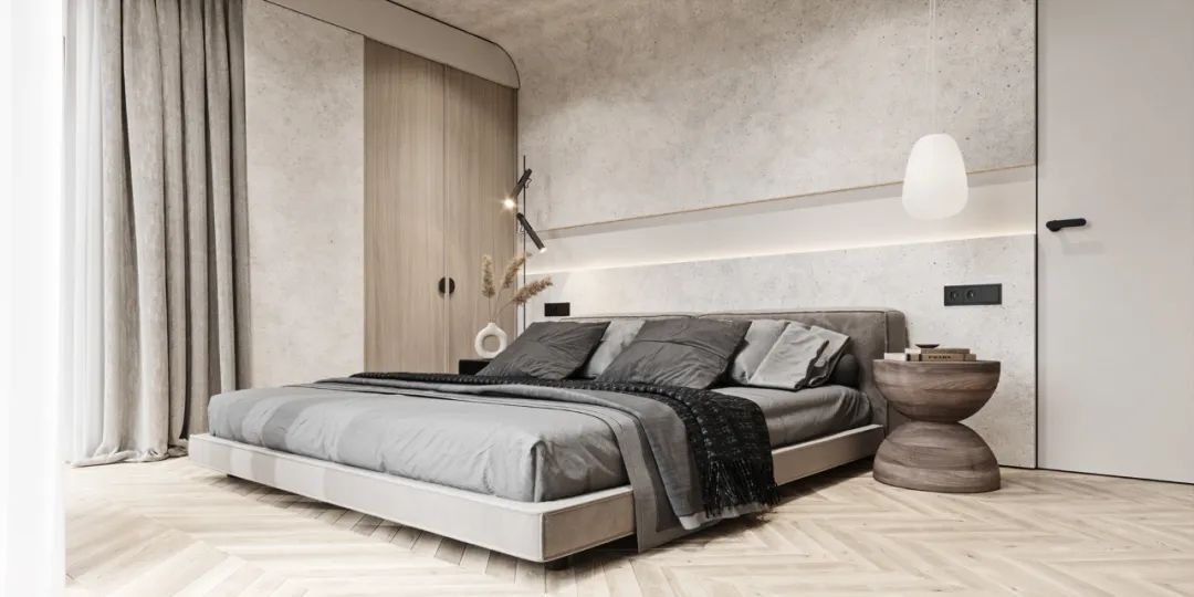 简约原木|艺术气息的三口之家丨Roman Lutsenko-33