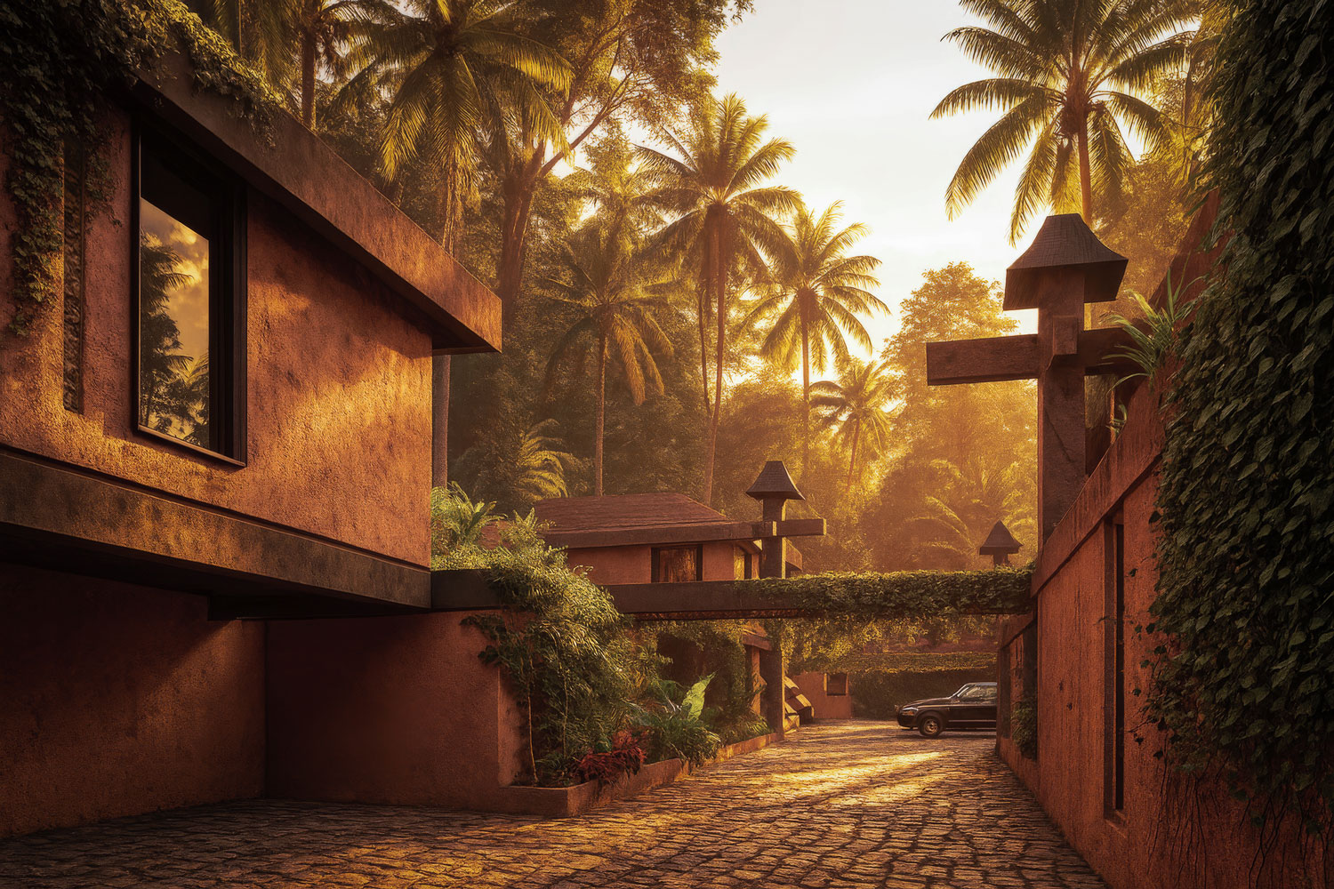 普拉萨村(注:Desa在印尼语等语言中常表示村庄,Pura可能是特定的地名,音译为普拉萨) 丨印度-14