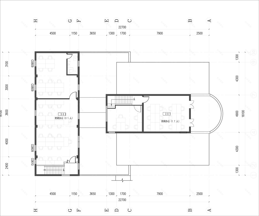 创邑Space愚园路空间改造-39