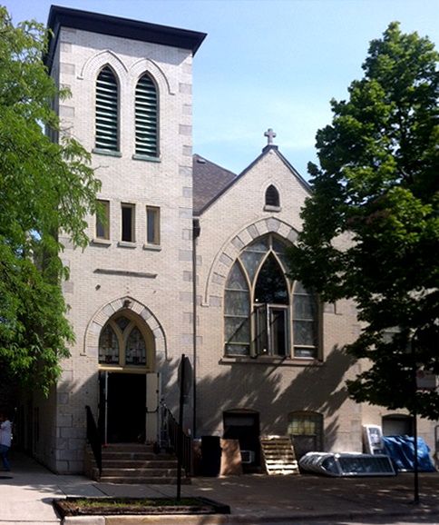 美国芝加哥哥特式教堂改造住宅-3