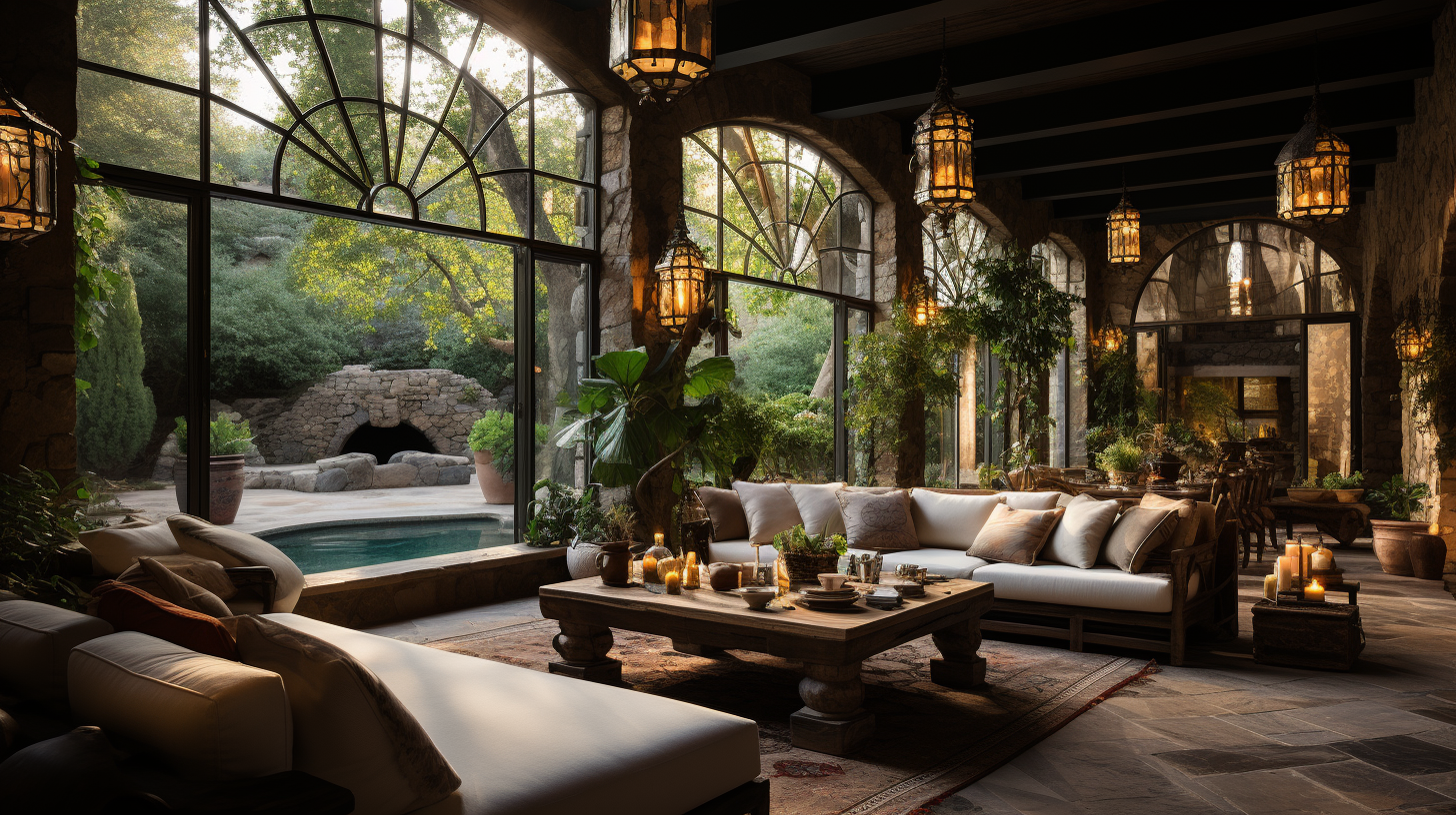 度假酒店大堂设计-3