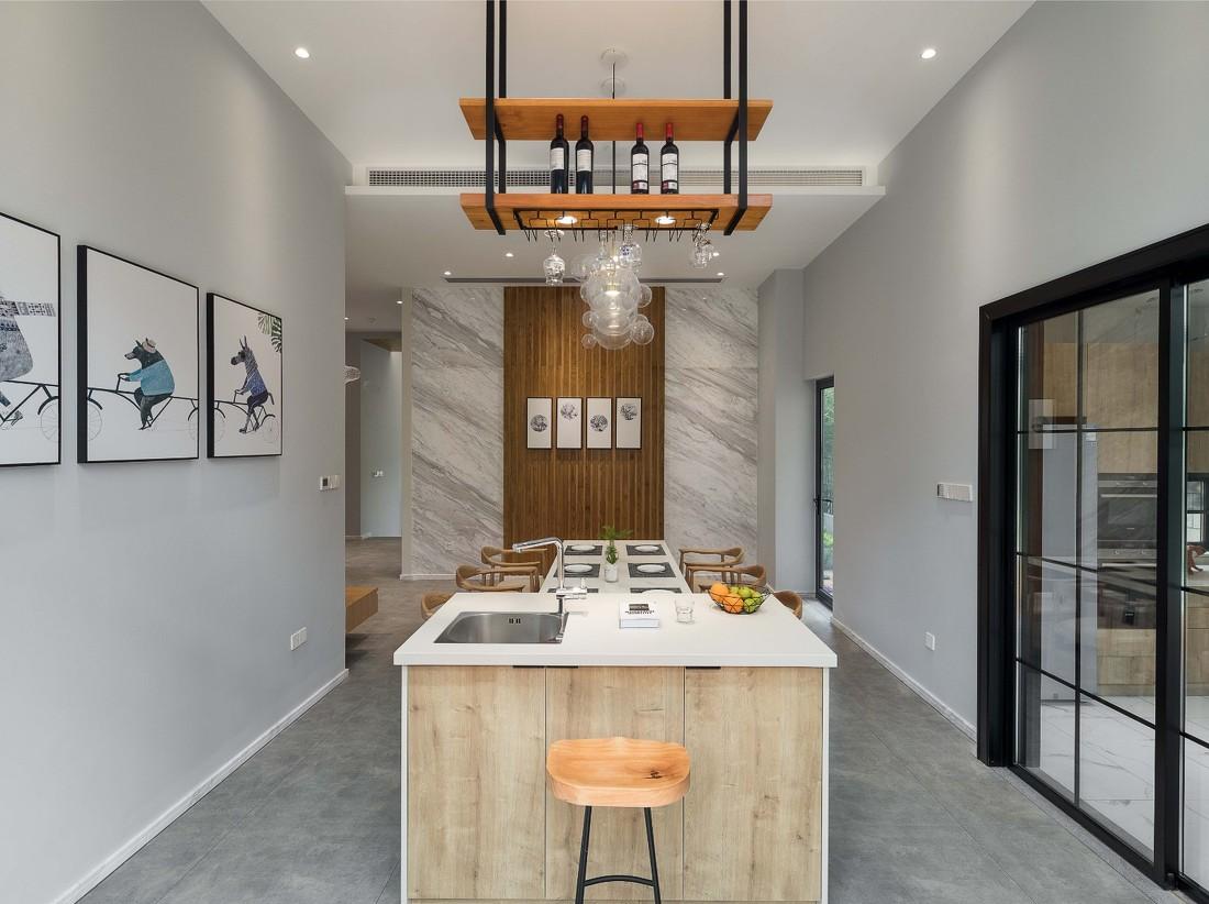 北欧风格别墅设计 | 原木之芯,自然人文的和谐统一-11