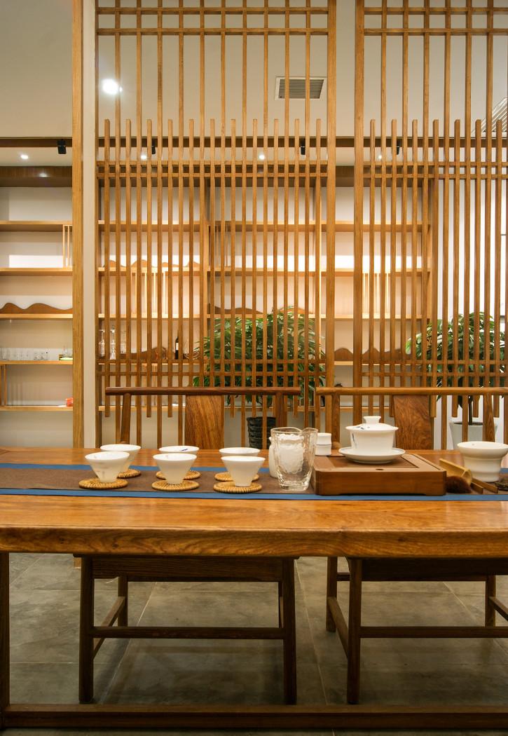 茶香四溢的六角窗山居空间-16