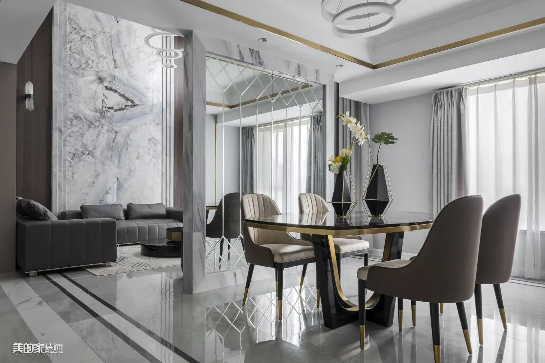 春森彼岸 260㎡现代轻奢风,演绎江景房的舒适与雅致-67