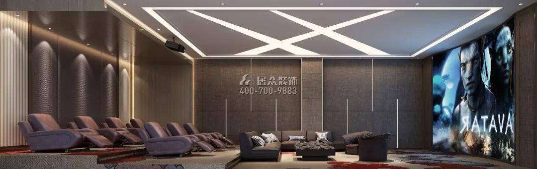 居众案例 | 1200㎡轻奢新中式别墅，意想不到的美！-37