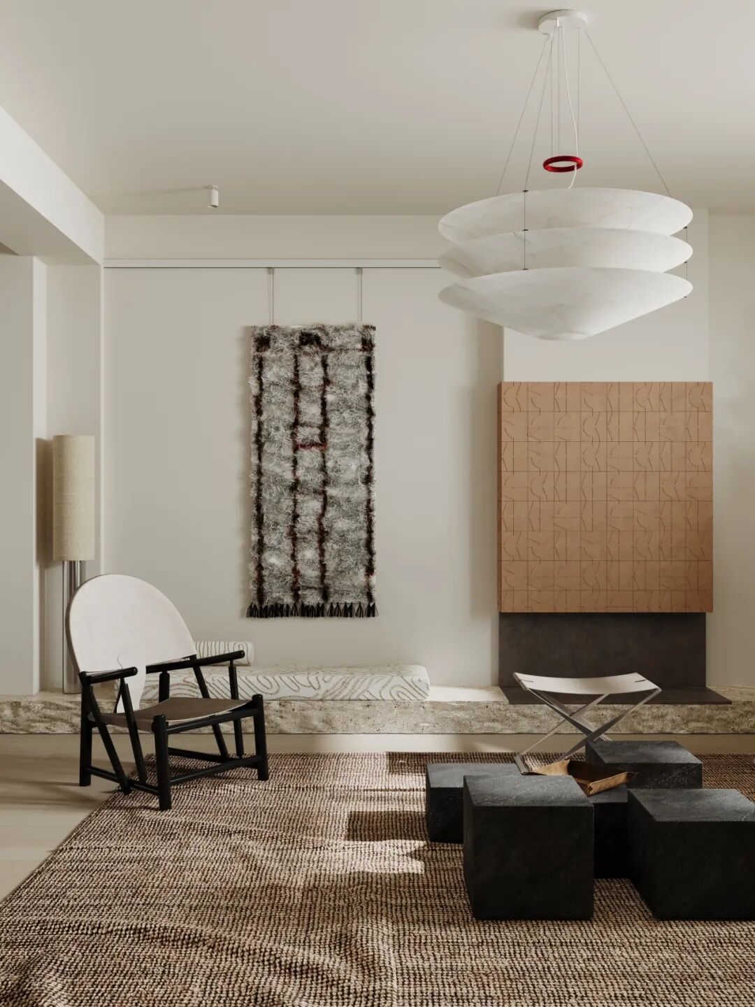 岚一设计｜折衷主义的复古别墅-11