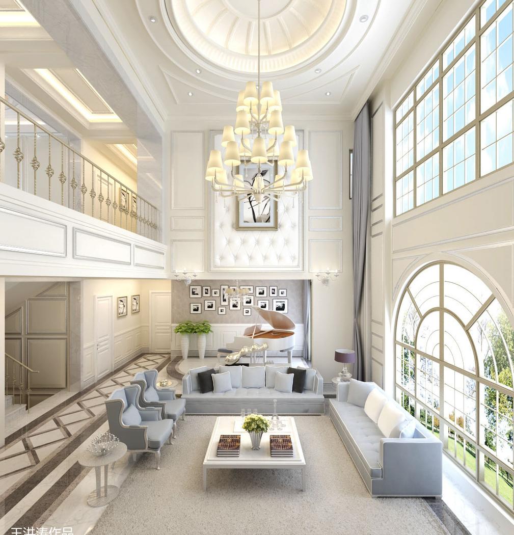 
白色欧式别墅 -4