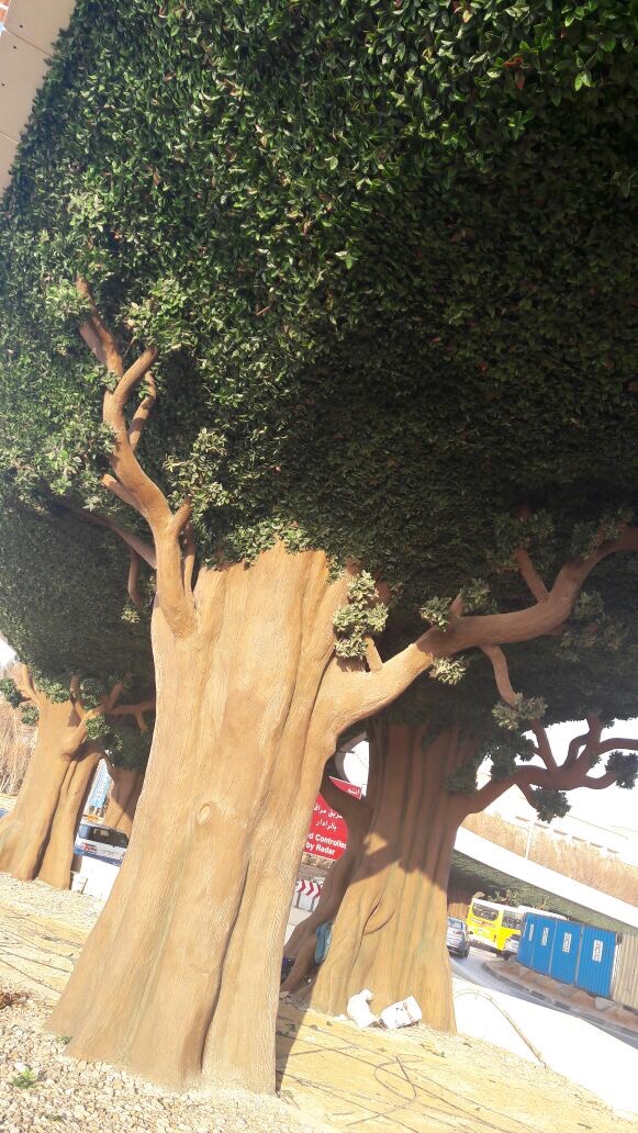 Palm Jumeirah Bridge Jungle Style- Atrium/ UAE-19