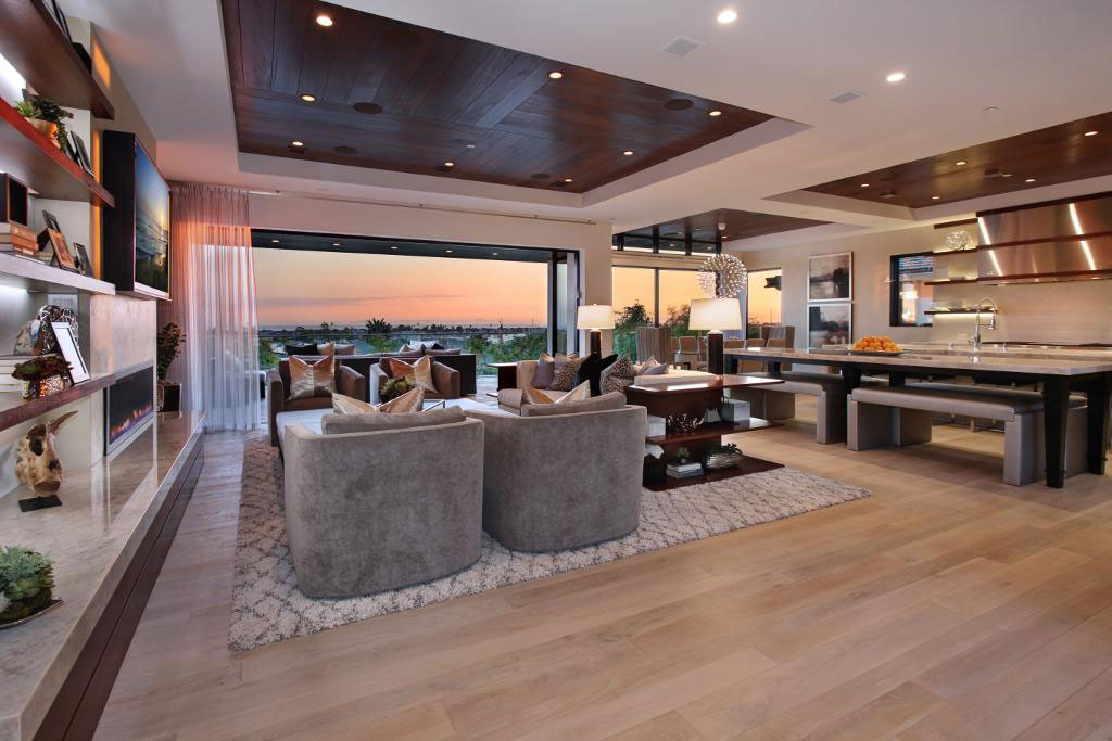 豪华别墅 现代风格美国加利福尼亚州私人住宅-11