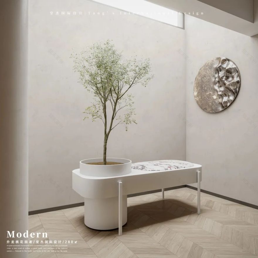 现代雅居 · 升龙桃花园著宁静生活空间丨中国南京丨堂杰国际设计-40