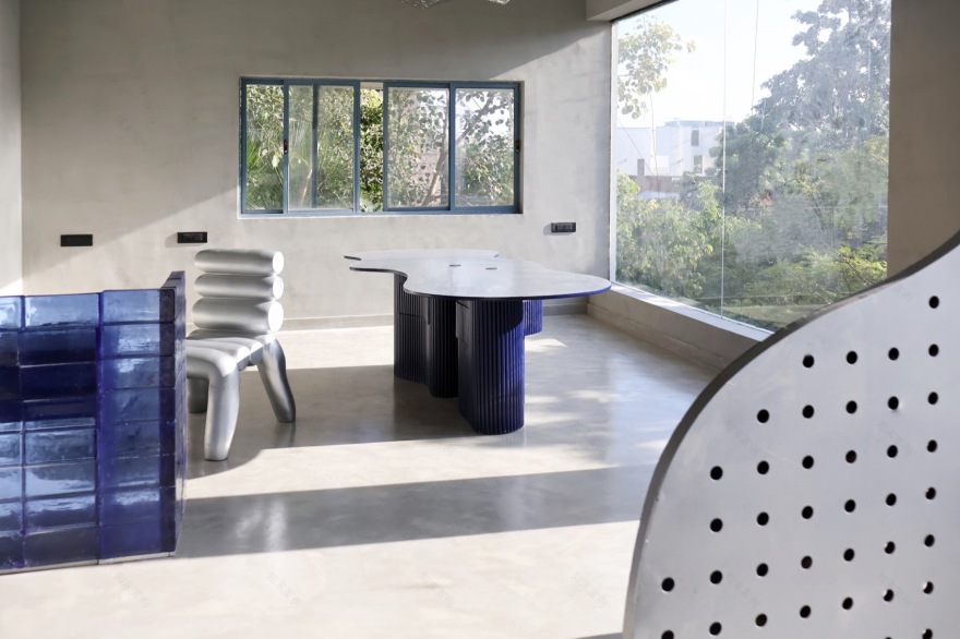 Mirages Azul 办公室丨印度丨Hsc Designs-3