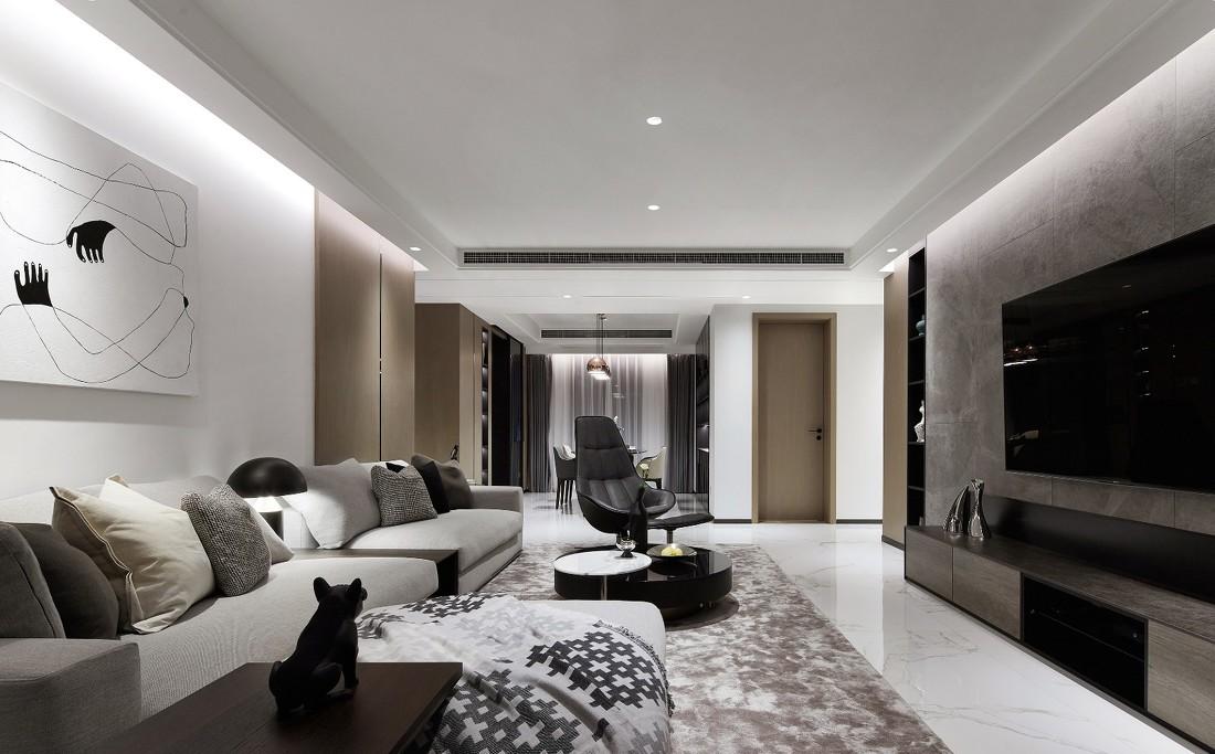 暗黑绅士风,尚舍全案设计展现意式精致生活-8