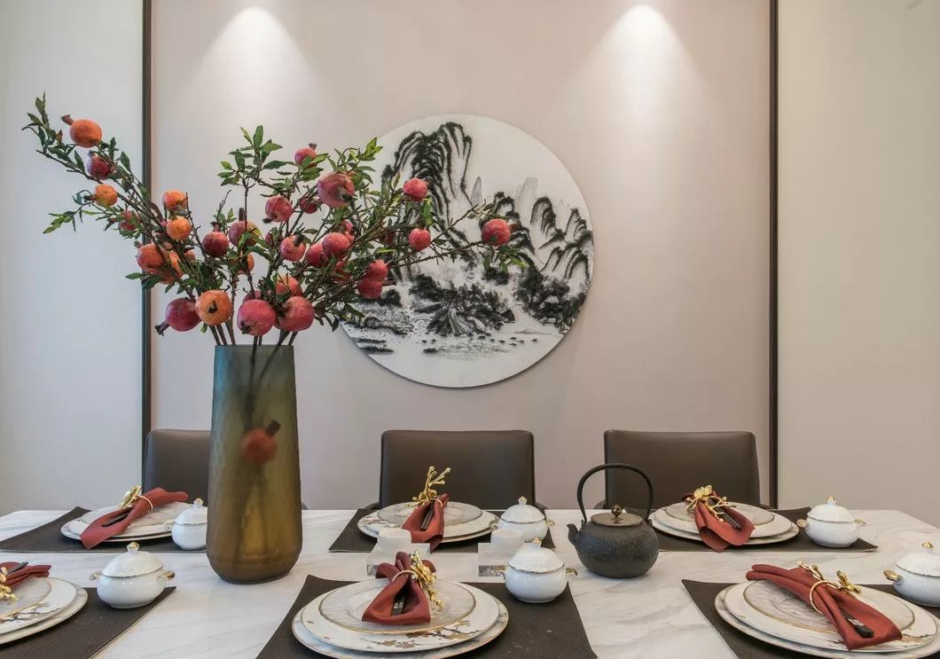 大地色与中式蓝的完美融合，打造优雅简约的人居空间-66