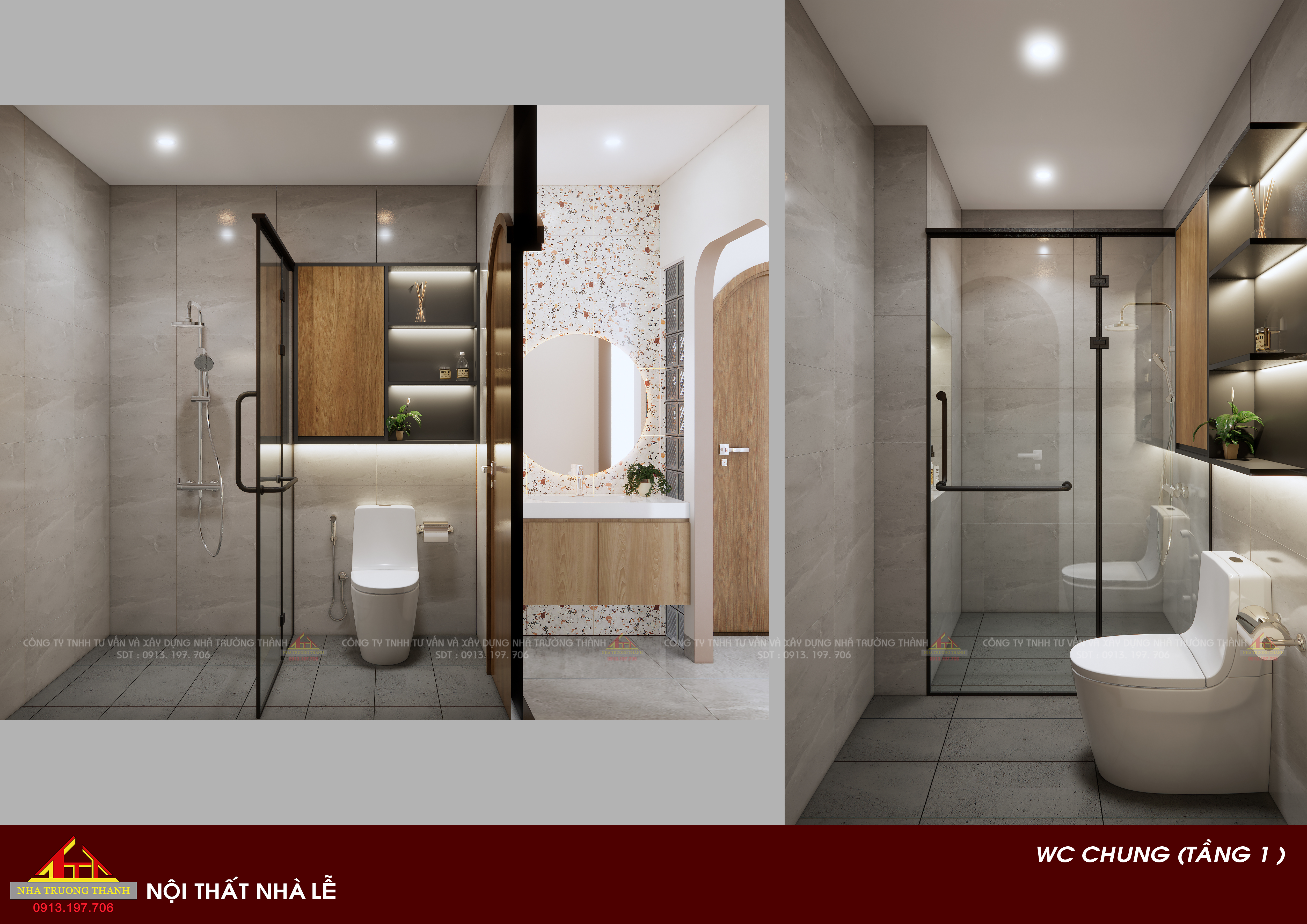 Ngoại thất, nội thất nhà anh Lễ (Đà Nẵng )-12