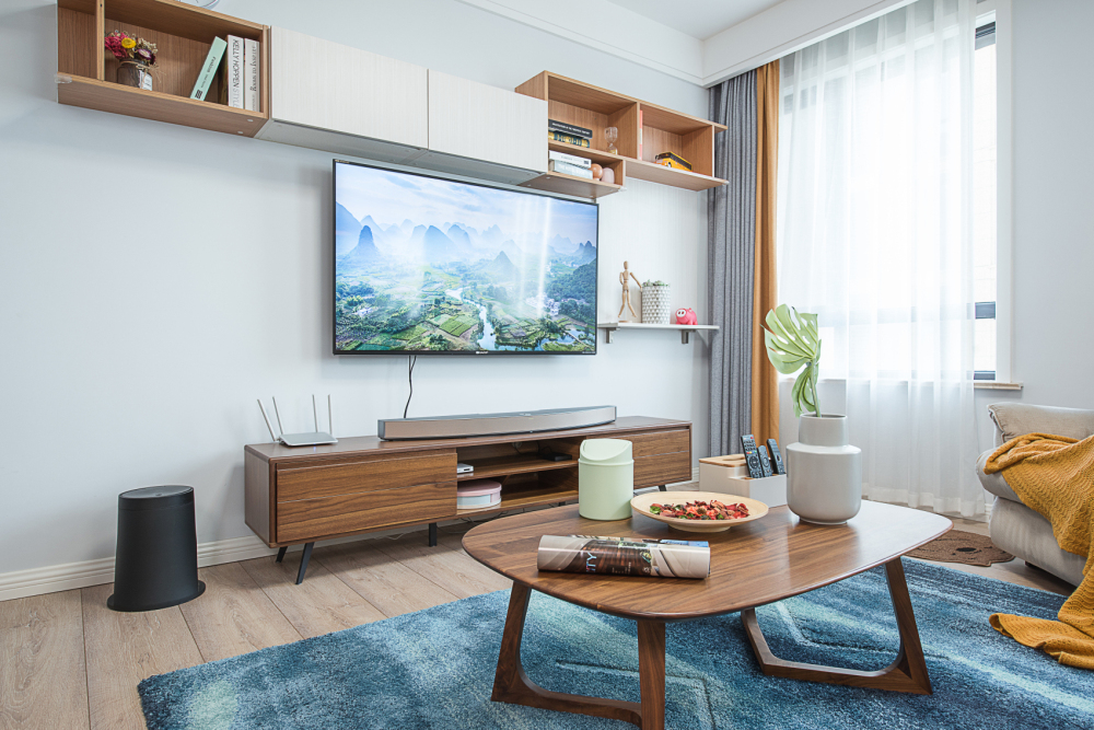 淄博绿城百合 127㎡无玄关收纳设计-13