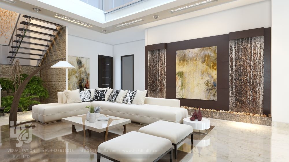 印度 HS3D 打造惊艳住宅室内渲染-45