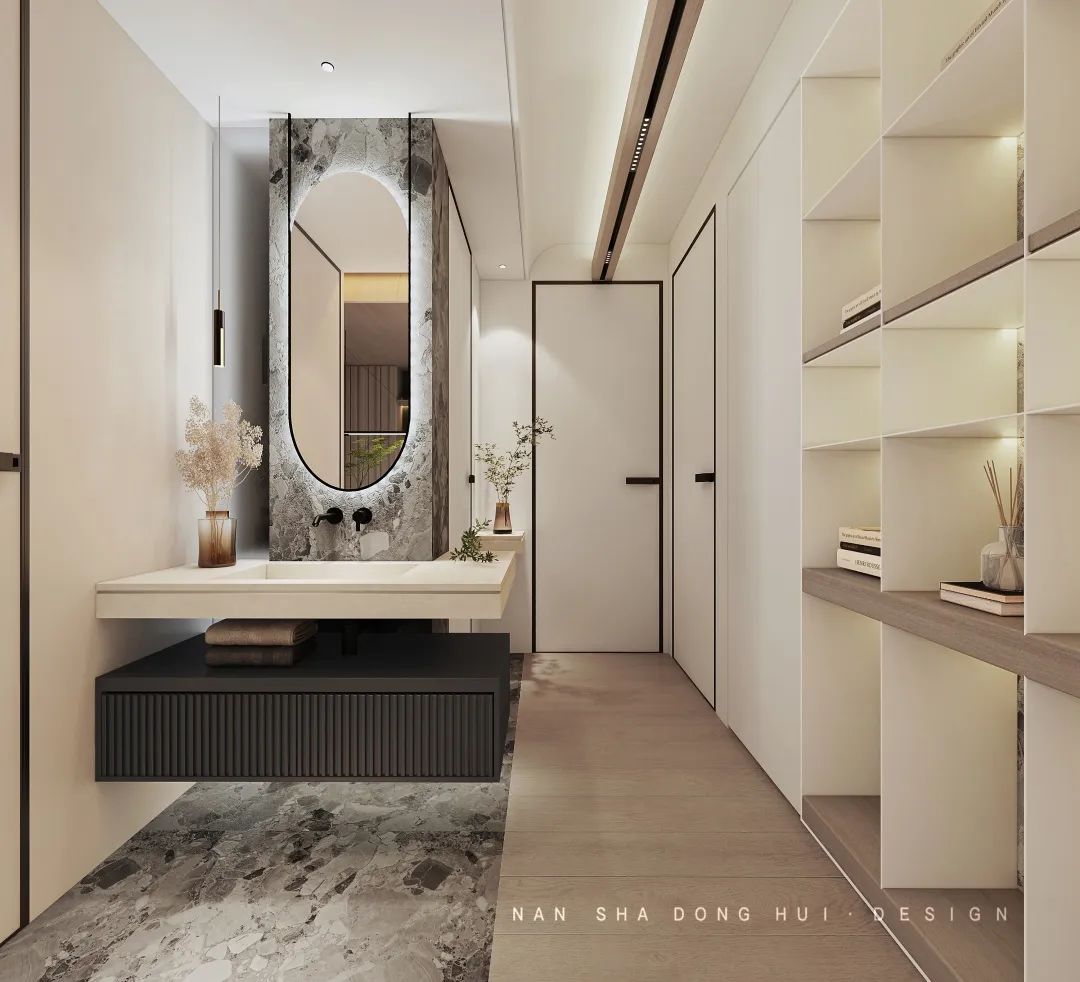 极简线条勾勒灵性空间丨南厦东辉设计-30