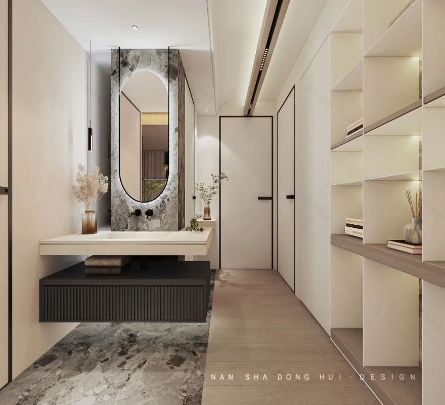 极简线条勾勒灵性空间丨南厦东辉设计-30