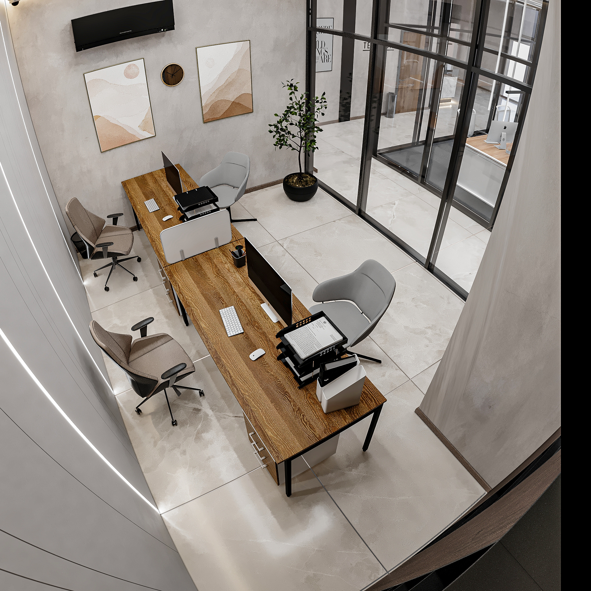 Paint 公司总部低预算设计丨沙特阿拉伯利雅得-52