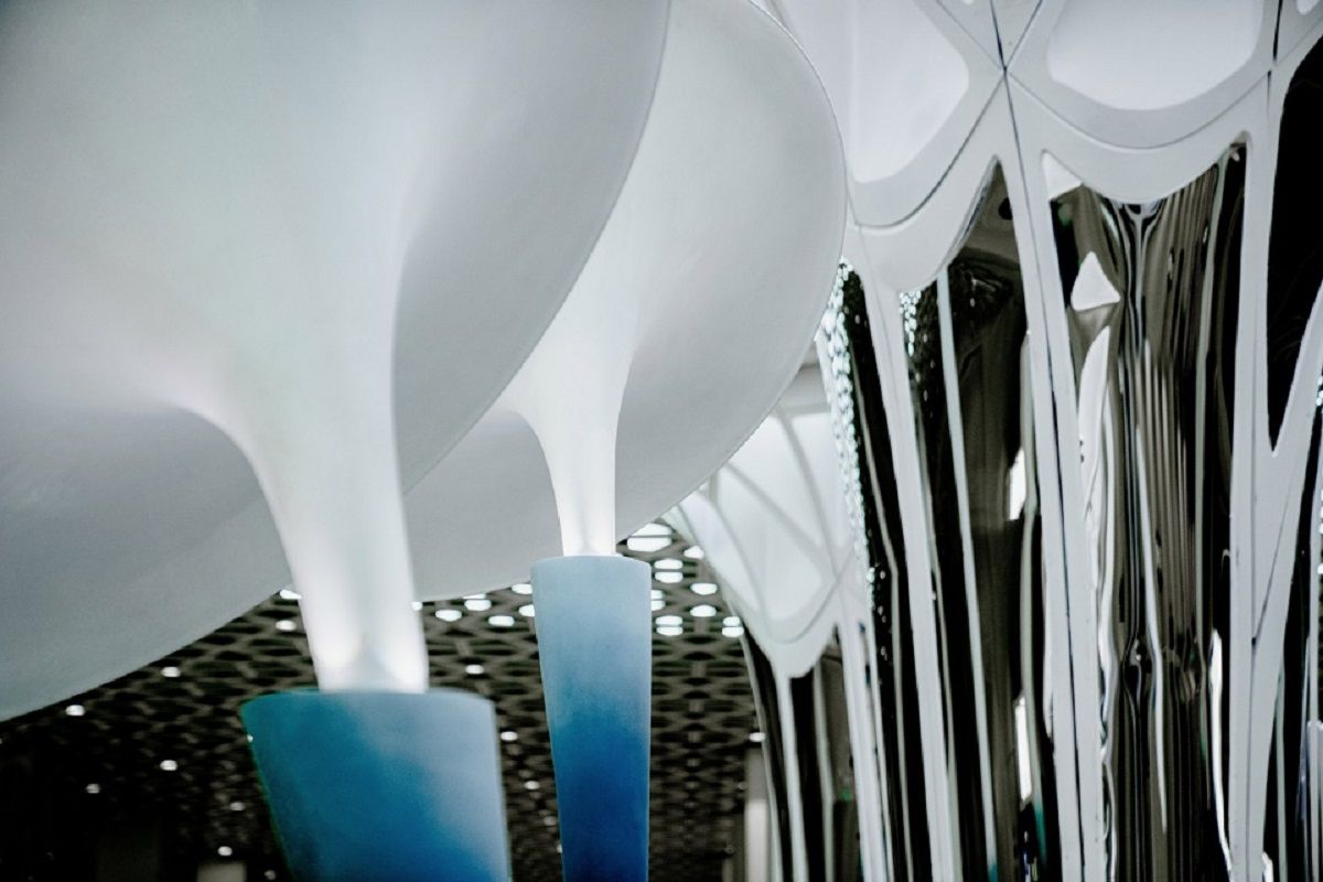 地心引力下的未来城市想象——成都地铁 18 号线站台设计-23