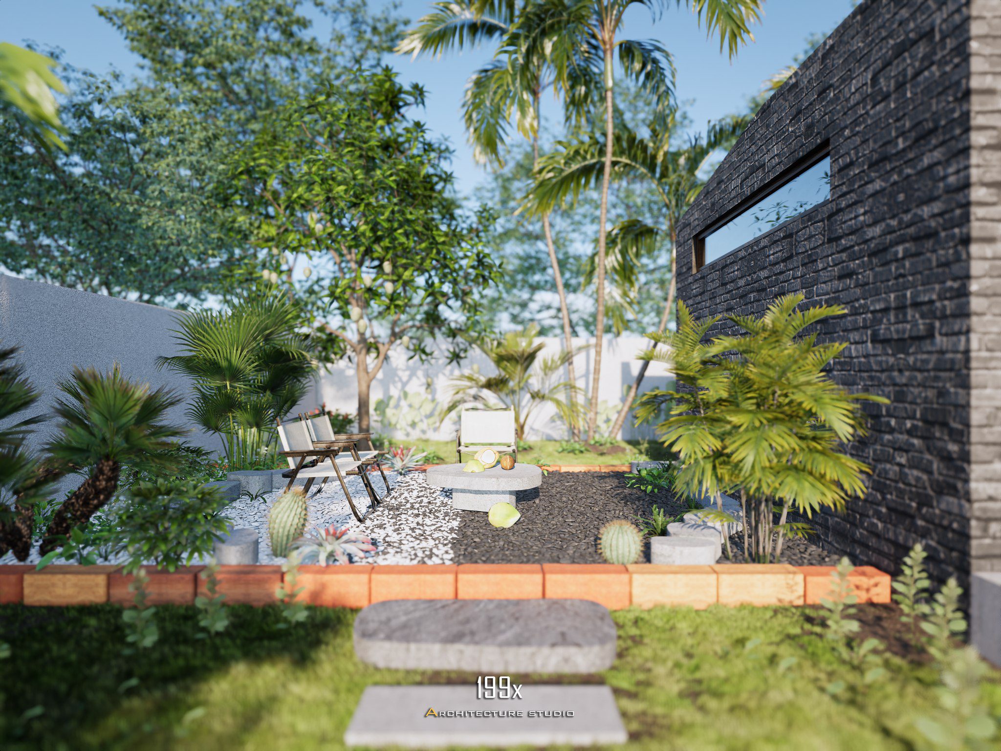 草图大师房屋外部模型丨My Hong Vu-5