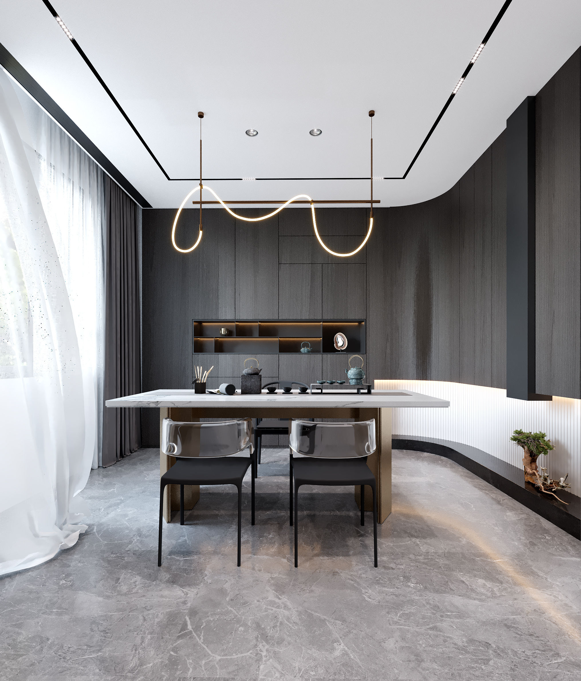 厦门共道设计事务所打造现代空间别墅-24