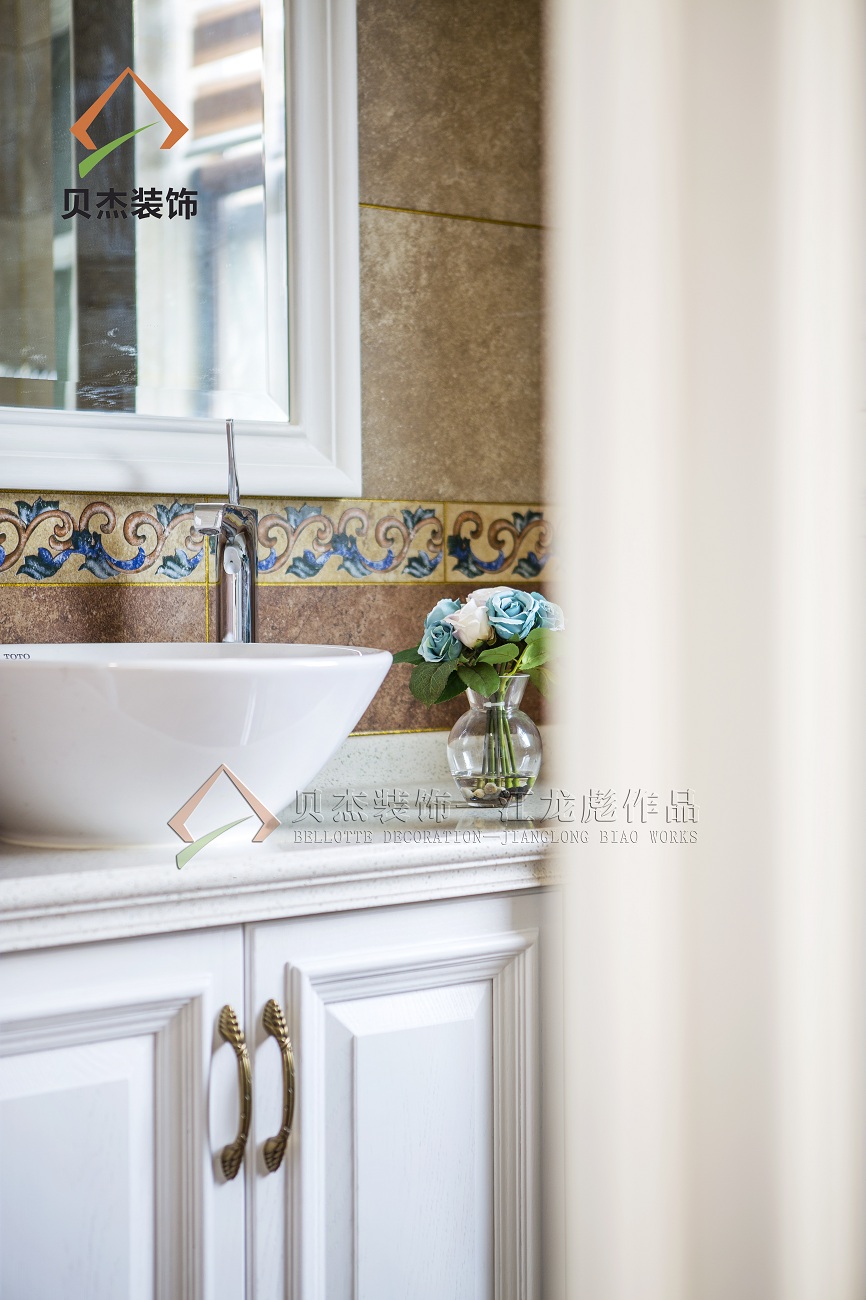 【贝杰装饰】— 天伦名苑丶美式风格《梦·绽放》-50