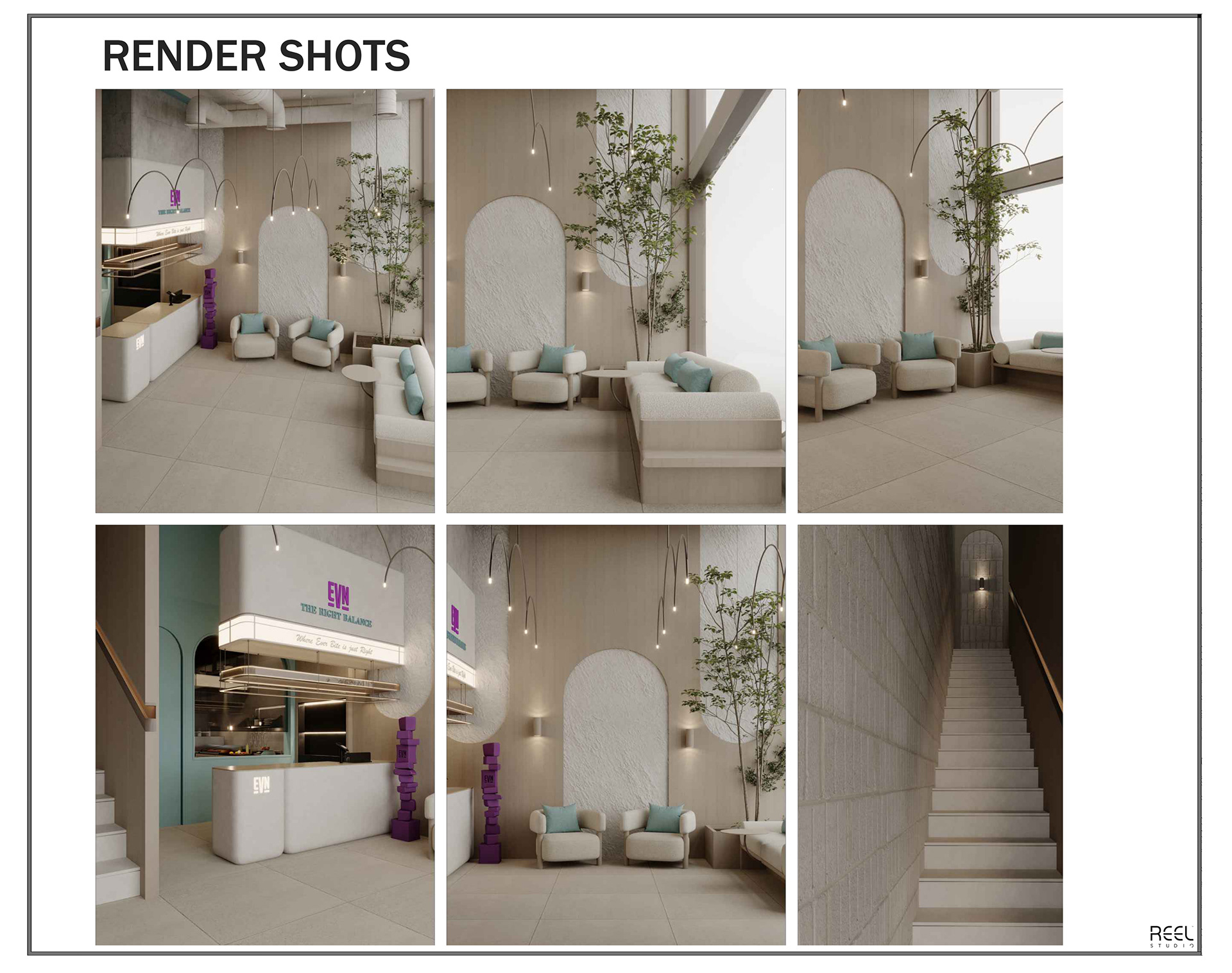 咖啡厅与餐厅施工图纸丨Reel Studio-5