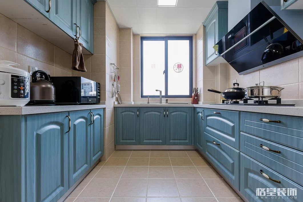 西江月美式风,彩色文化石背景墙,打造惬意空间-33