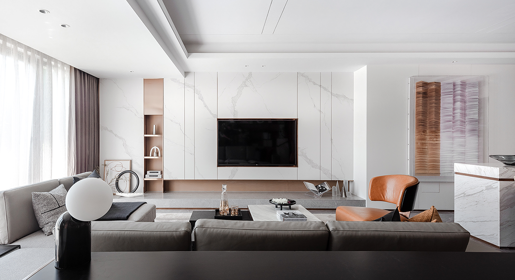 现代城市别院 | 简约几何与激情色彩的完美融合-1