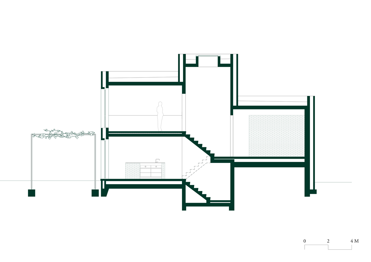 Patio House Vijver 现代住宅设计丨比利时-11