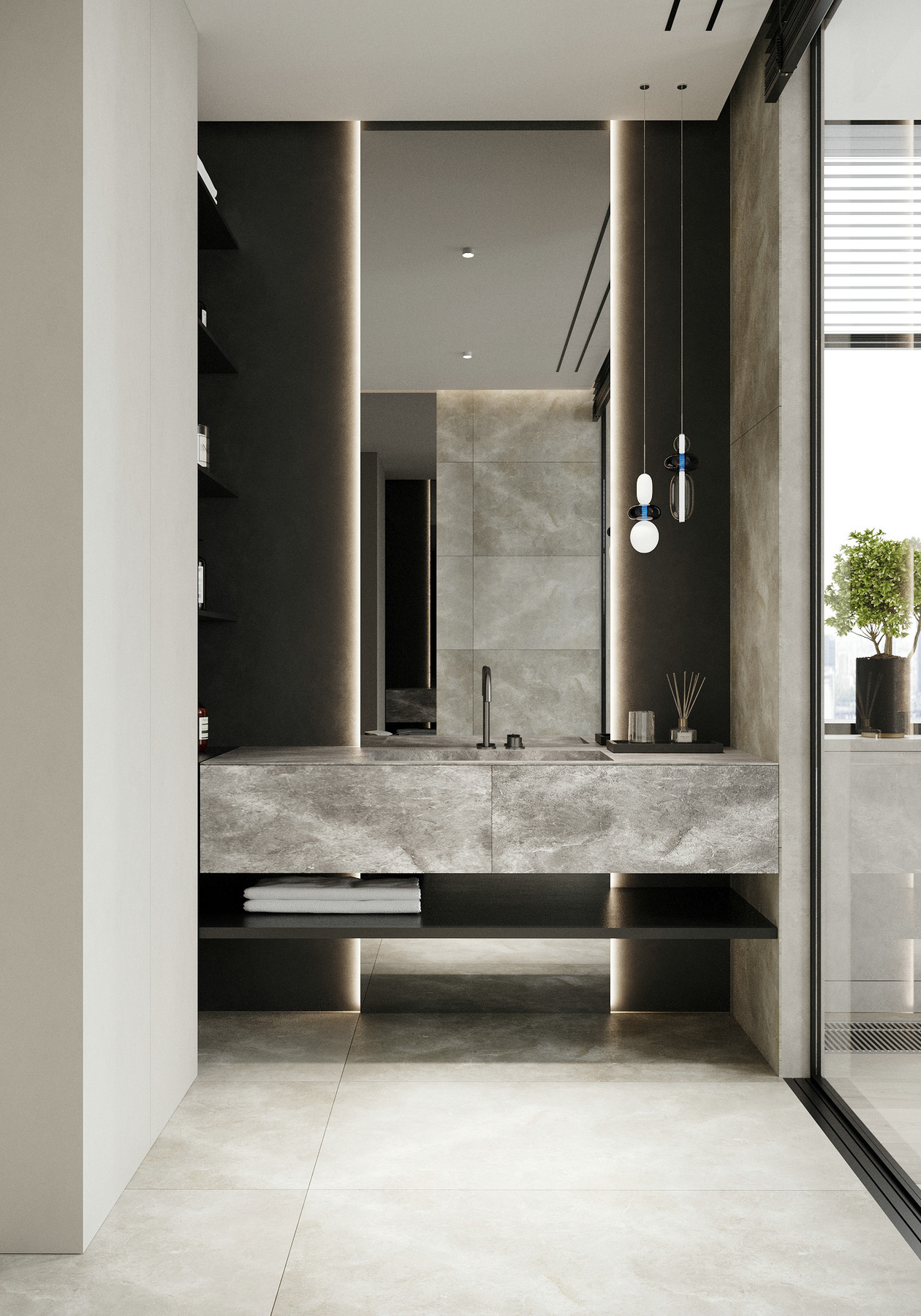 莫斯科简约风空间设计丨俄罗斯莫斯科-29