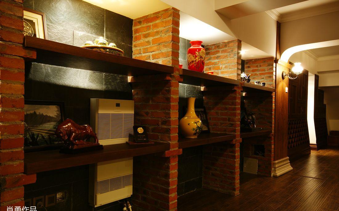 共合直向室内建筑丨别墅丨刮起美式风-32