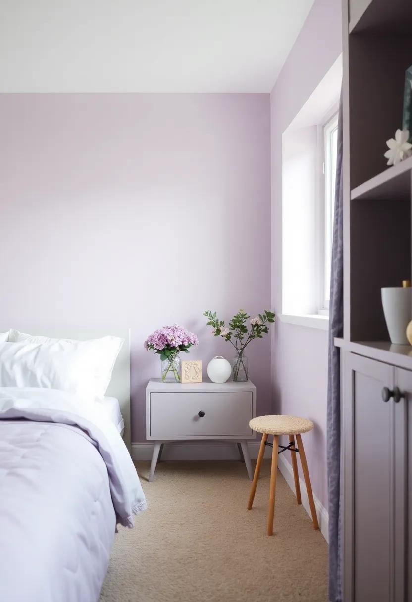 薰衣草与灰色女孩房改造-153