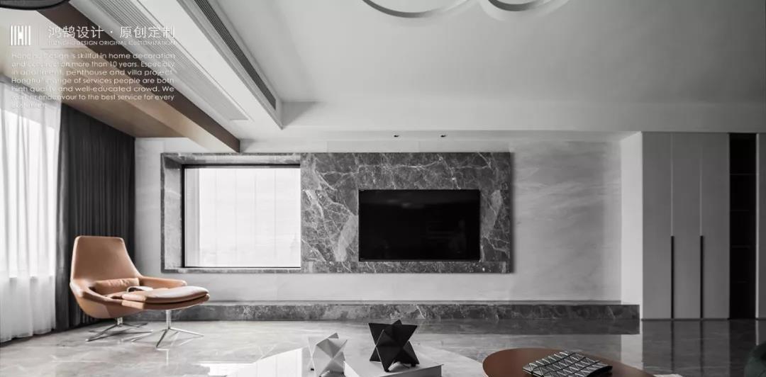 芜湖鸿鹄设计 · 现代简约风平层公寓-6