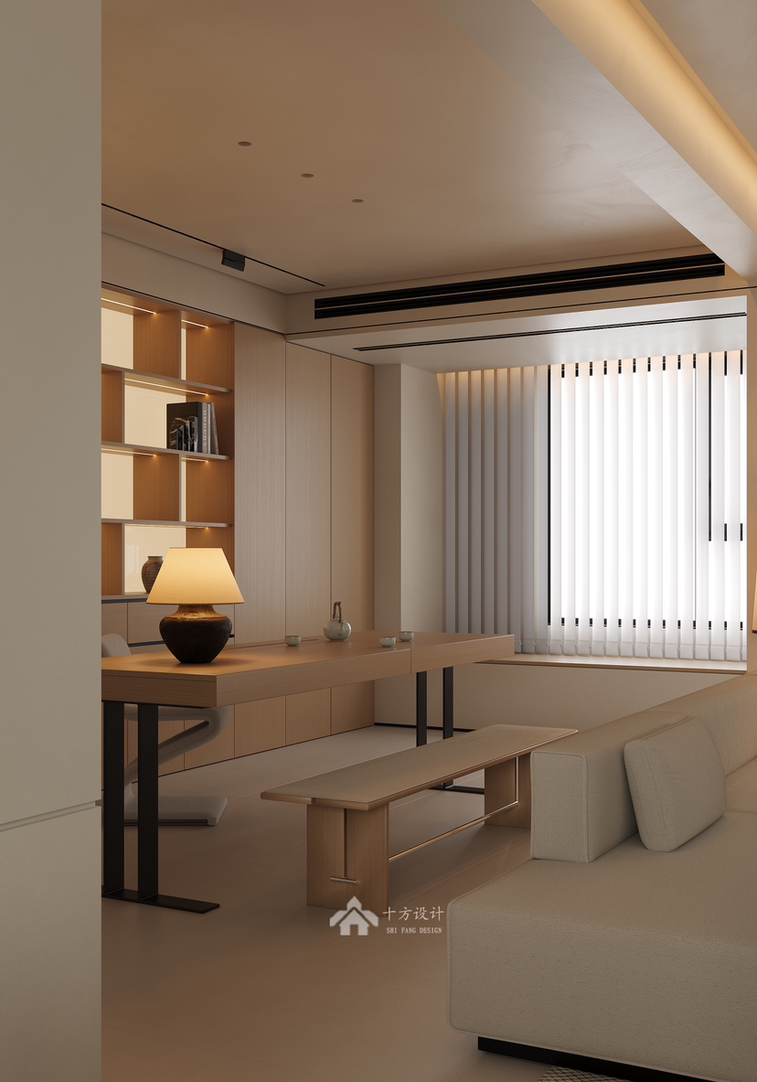 南昌装修｜极简原木奶油风-3