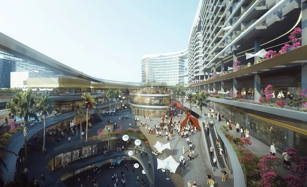 三亚火车站站前区核心区城市设计 | 立体换乘,无缝衔接-17