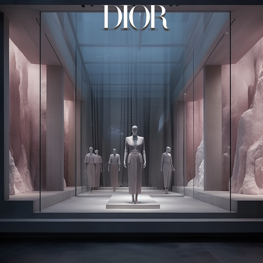 DIOR 虚拟体验空间设计（AI 创作系列）丨柏纳德策划设计机构-0