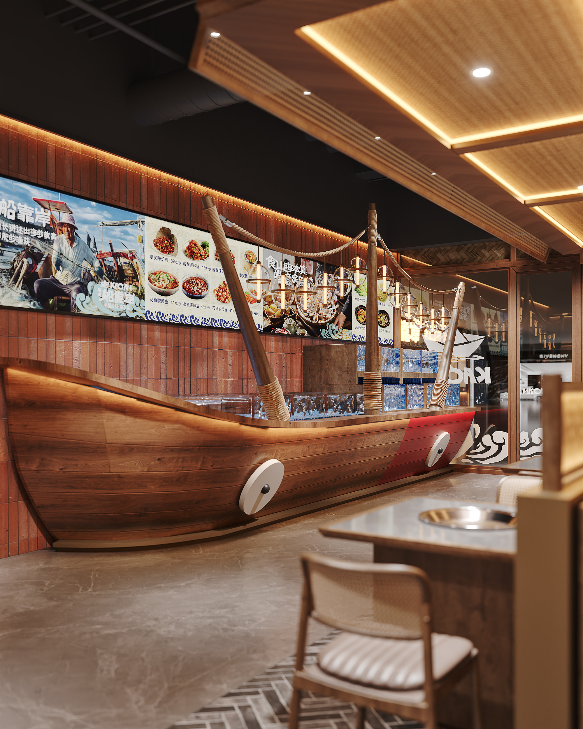 等俺船靠岸，火锅店-9