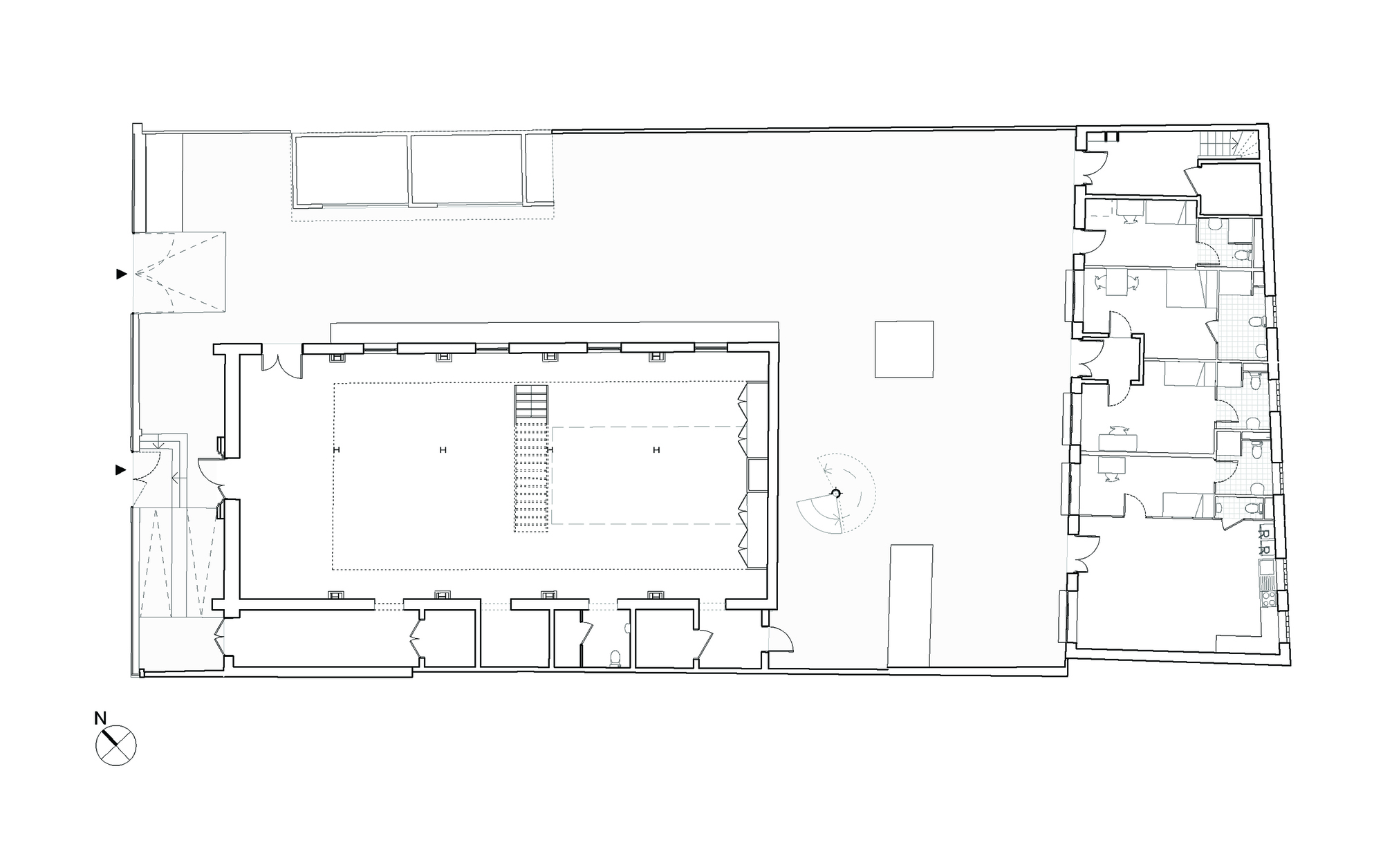 From Old Chapel to Thrift Shop and Social Housing / Tectône-18