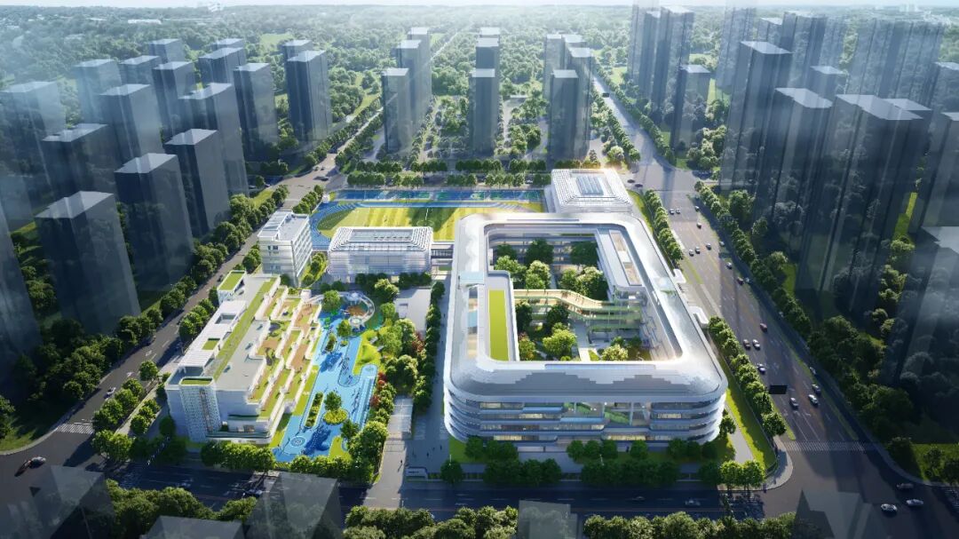 【AT】MIX校·园乐活大院——新浦中学及幼儿园项目（by千城建筑设计集团）-87