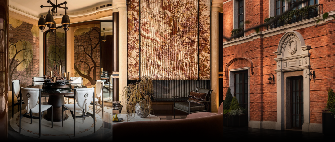 召禾设计邵程丨上海桐安里风貌别墅·复古侘寂风-23