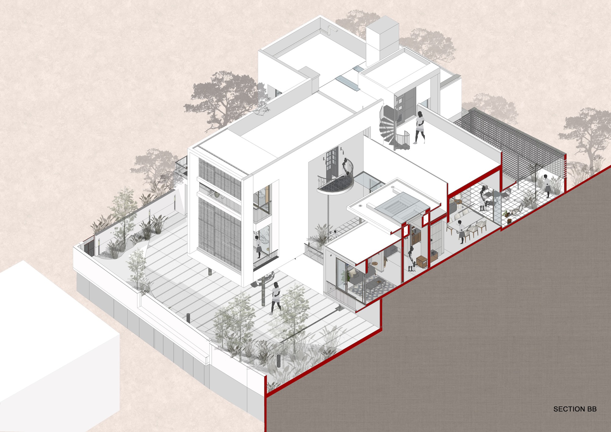 AthiraParas 住宅丨印度丨Studio Acis-21