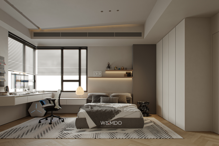 奶油原木慢生活·云逸娱乐室设计丨W&MDO-61