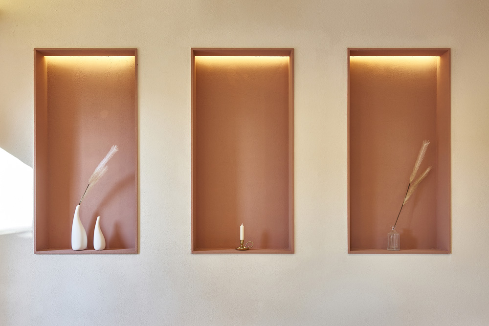 13 坪水原咖啡厅，粉红外观点亮空间设计-15