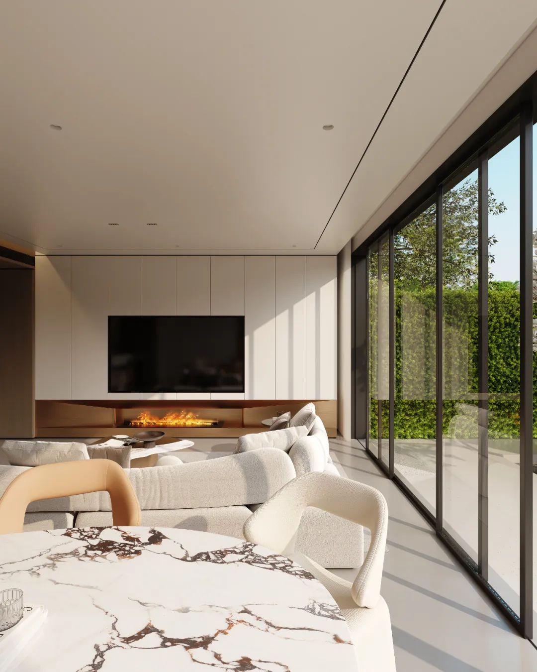 简奢原色 · 定制滨江壹号别墅生活丨中国成都丨原色原宿设计-15