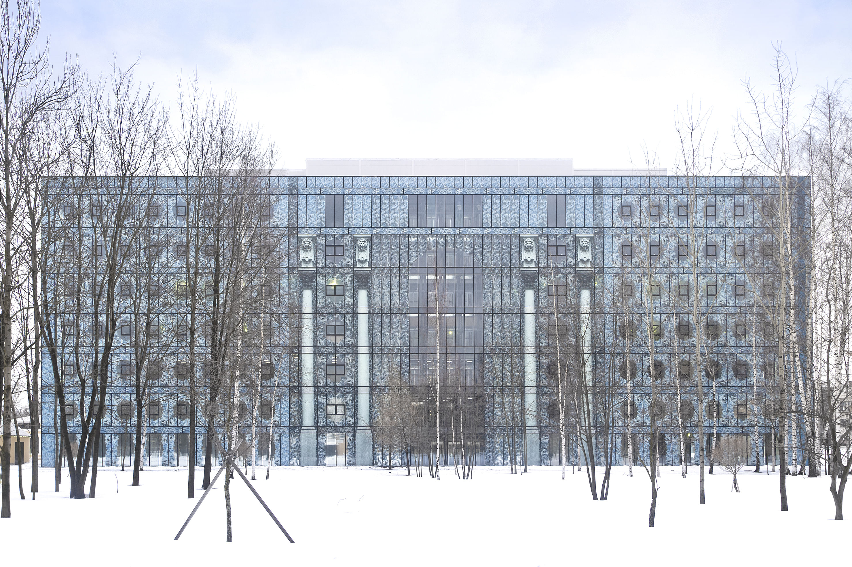 俄罗斯圣彼得堡四季建筑群丨Tchoban Voss Architekten-17