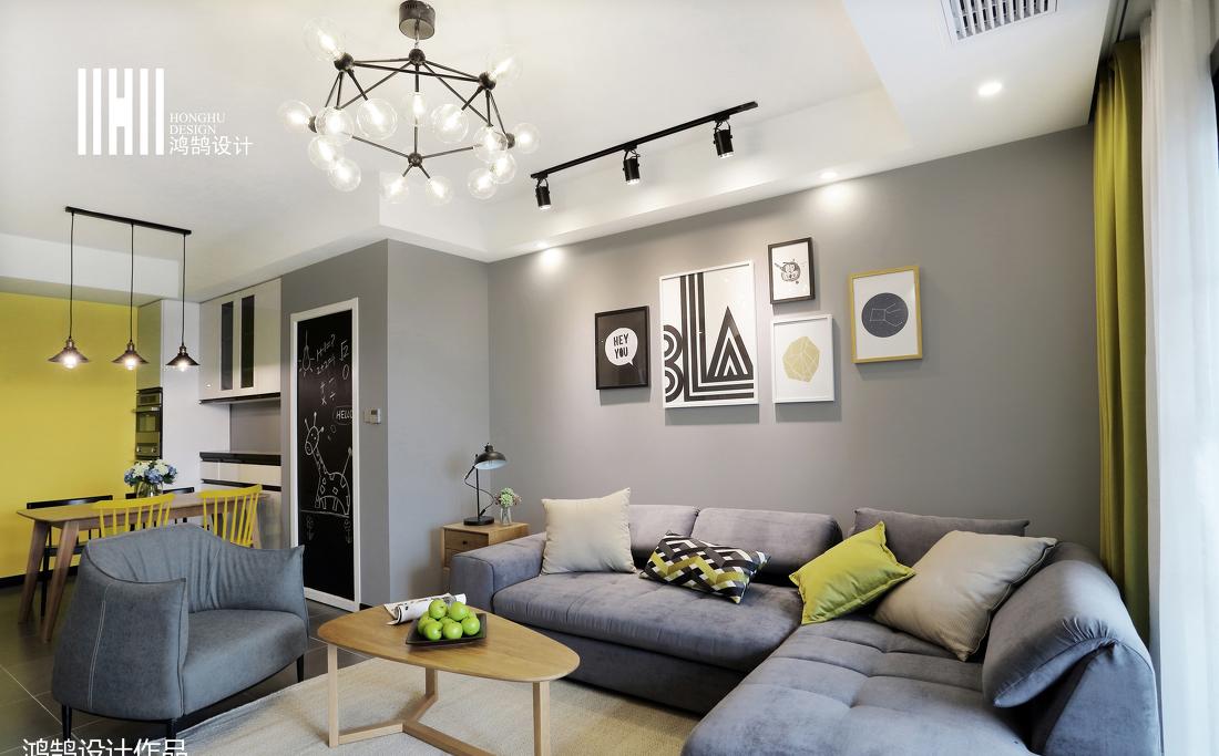 梦幻北欧风 Sunshin | 紫灰优雅,黄色明亮-21