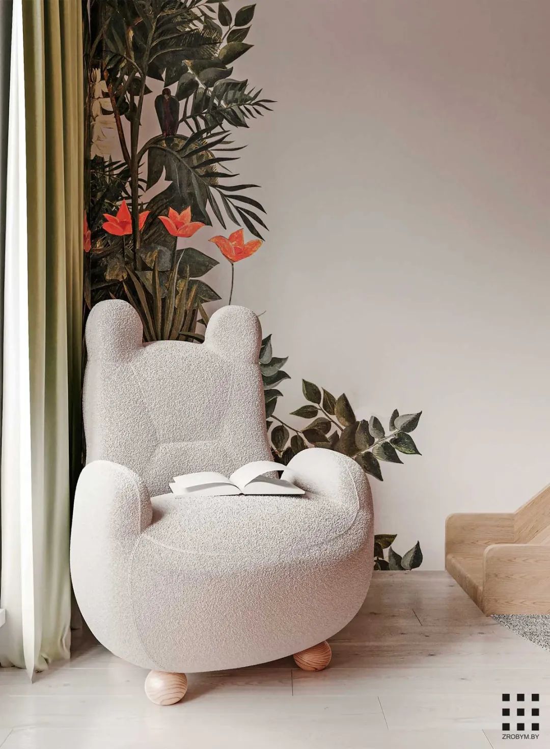 70㎡现代风公寓-44